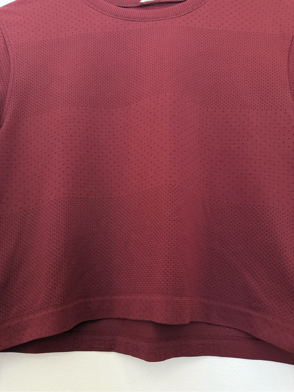 lululemon Swiftly Perforated Stripe Short-Sleeve Shirt - Picture 2 of 6
